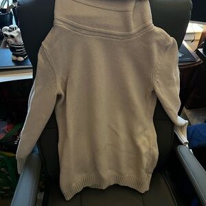 Tommy Hilfiger Turtleneck Cozy Cream Women's Sweater